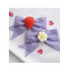 Fashion Plaids Bowknot Strawberry Sweet Lolita Hand Sleeves