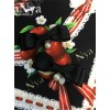 Red Apple Bowknot Series Printing Sweet Lolita Hairpins