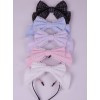 Soft Stripe Chiffon Big Bowknot Sweet Lolita Hair Pin