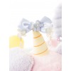 Floral Bowknot Pearl Pendant Sweet Lolita Hairpin