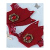 Halloween Demon Wings Red Baroque Style Lolita Ankle Belt