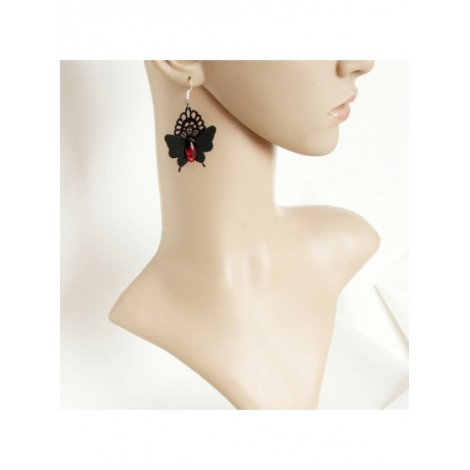 Handmade Butterfly Girls Lolita Earrings