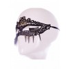 Sexy Black Lace Hollow Out Pendant The Cat Face Half Face Mask