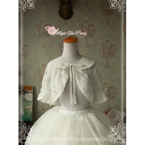 Magic Tea Party Summer Fragrance Series White Lace Lolita Small Shawl