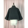 Little Bear Detective School Lolita Double-Breasted Black Cloak