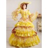 Palace Style Gorgeous Sequins Lace Lolita Prom Dress