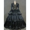 Victorian Style Gothic Lolita Prom Long Sleeve Dress