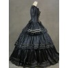 Victorian Style Gothic Lolita Prom Long Sleeve Dress