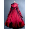 Palace Style Retro Gothic Lolita Prom Hooded Long Dress