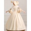 Solemn And Elegant Palace Style Stage Costume Champagne Lolita Prom Dress