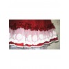 Cute Short Sleeves Red Cotton Lolita Dress