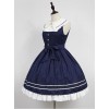 Wide Peter Pan Collar Academy Lolita JSK - Morningstar Idol Academy by Souffle Song