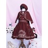 Royal College Style Lolita Plaid Dress Suit