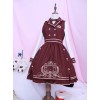 Royal College Style Lolita Plaid Dress Suit