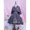 Royal College Style Lolita Plaid Dress Suit