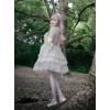 Lilith Series Pure Color Gothic Lolita Long Sleeve Dress